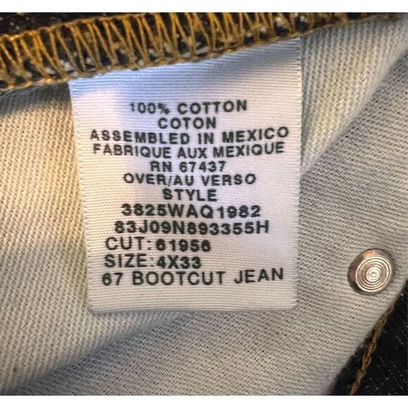 Ralph Lauren Women's Size 4 Bootcut Jeans Darkest Wash Denim 100% Cotton Western - Picture 6 of 6